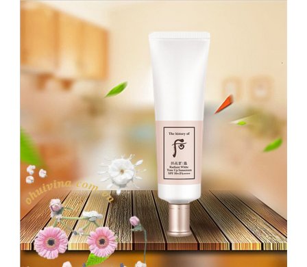  Kem chống nắng nâng tông Gongjinhyang Seol Radiant White Tone Up Sunscreen SPF50+,PA++++